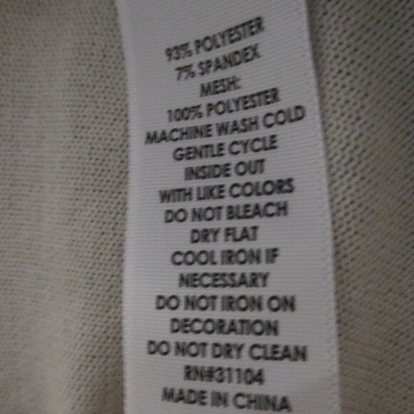 New Directions top long sleeve w/decorative front overlay like new size XL - Picture 2 of 11